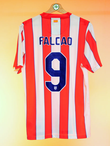 Atletico Madrid 2011/2012 Hime Shirt (#9 Falcao) (M)