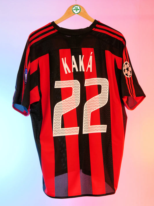AC Milan 2003/2004 Home Shirt (#22 Kaka) (M)
