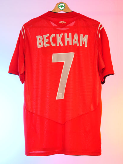 England 2004/2006 Away (#7 Beckham) (L)
