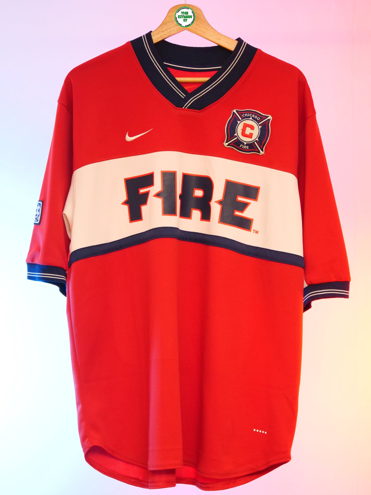 Chicago Fire 2000/2002 Home Shirt (L)