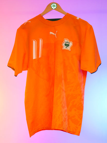Ivory Coast 2006/2007 Home Shirt (#11 Drogba) (M)
