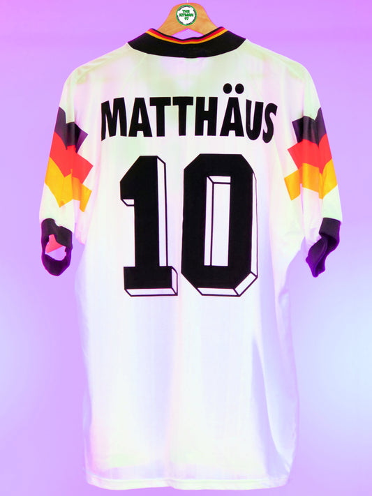 Germany 1992/1994 Home Shirt (#10 Matthäus) (L)