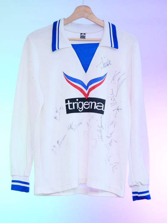 Schalke 04 Signed 80s shirt