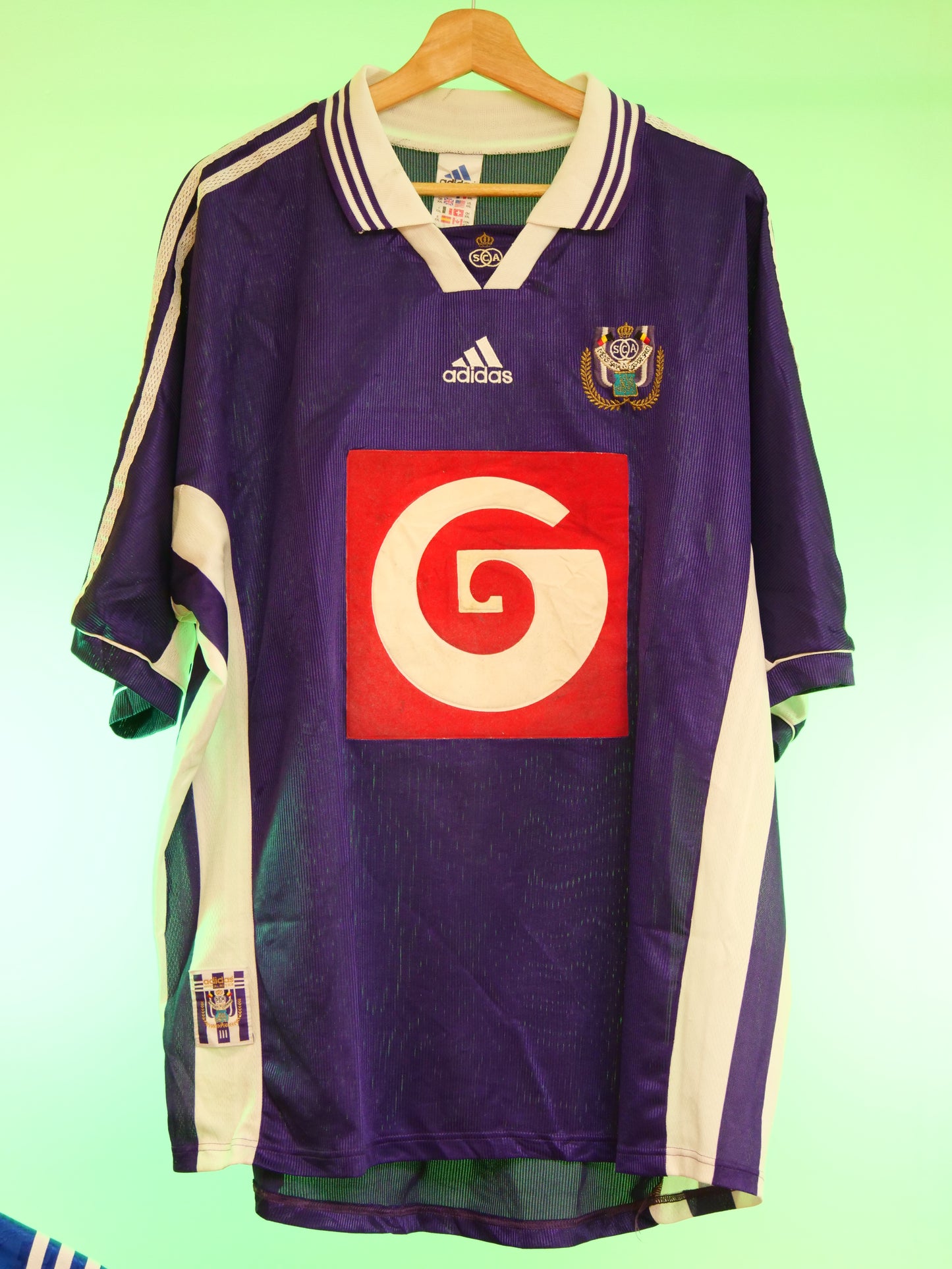Anderlecht 1998/1999 Home Shirt (#13 Radzinski) (XXL)