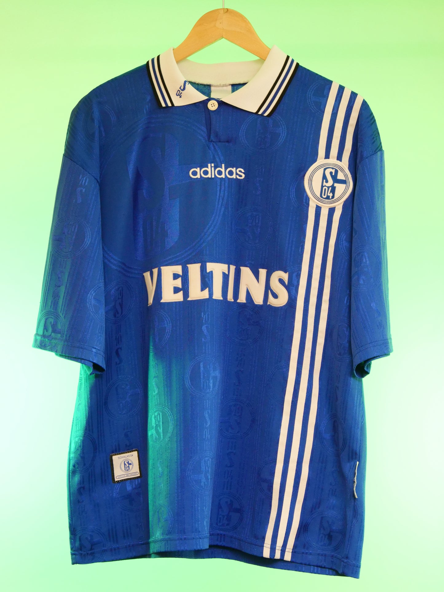 Schalke 04 1996/1997 Home Shirt (XL)