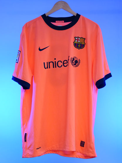 Barcelona 2009/2010 Away Shirt (#9 Ibrahimovic) (XXL)