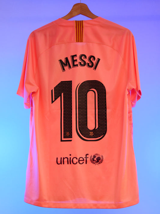Barcelona 2018/2019 Third Shirt (#10 Messi) (L)