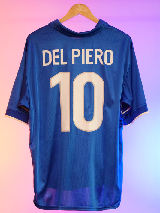 Italy 1998/1999 Home Shirt (#10 Del Piero) (XL)