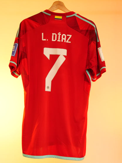 Colombia 2022/2023 Away Shirt (#7 L. Diaz) (L)
