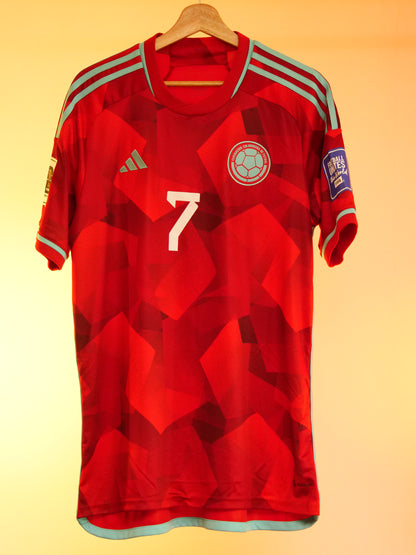 Colombia 2022/2023 Away Shirt (#7 L. Diaz) (L)