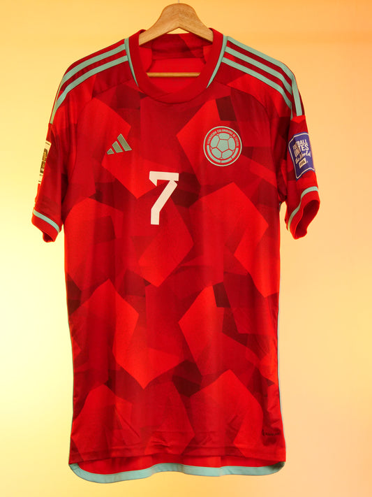Colombia 2022/2023 Away Shirt (#7 L. Diaz) (L)