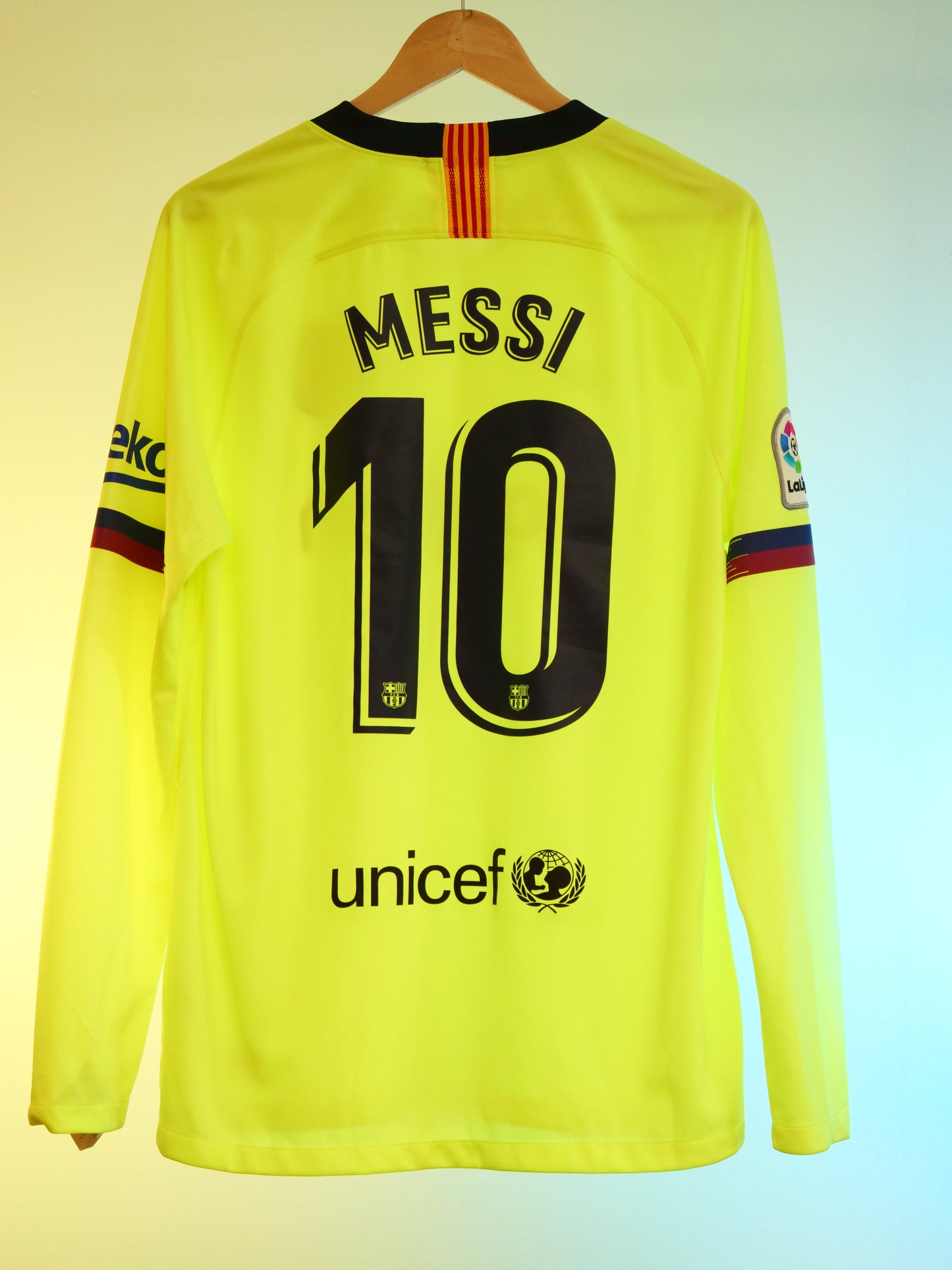 Barcelona 2018/2019 Away Longsleeve (#10 Messi) (L)