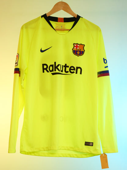 Barcelona 2018/2019 Away Longsleeve (#10 Messi) (L)