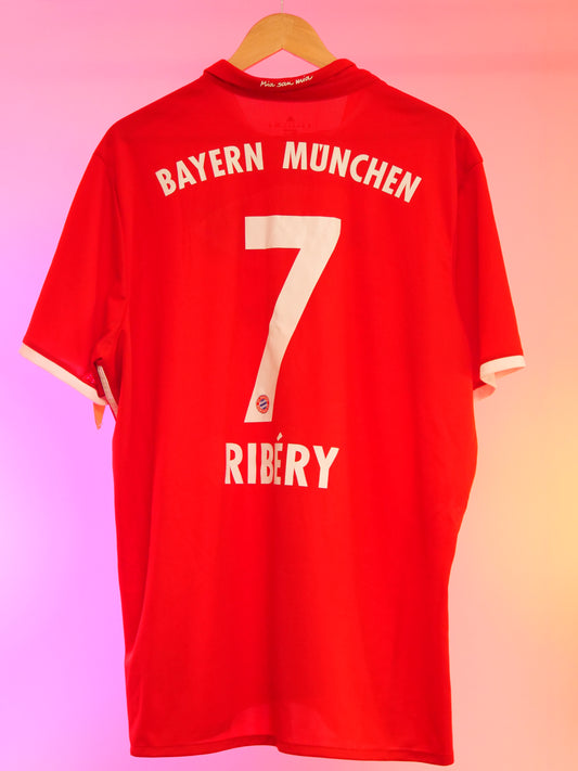 Bayern München 2016/2017 Home Shirt (#7 Ribéry) (XXL)