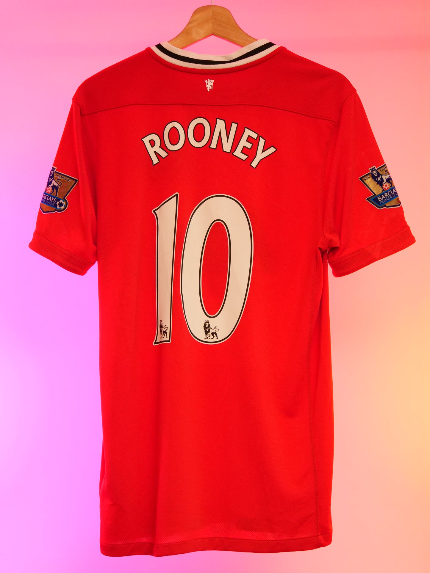 Manchester United 2011/2012 Home Shirt (#10 Rooney) (M)