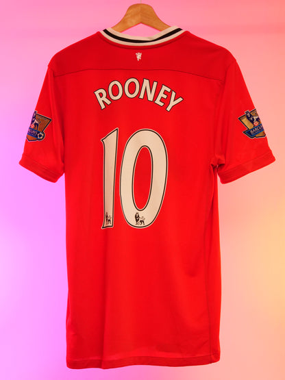 Manchester United 2011/2012 Home Shirt (#10 Rooney) (M)