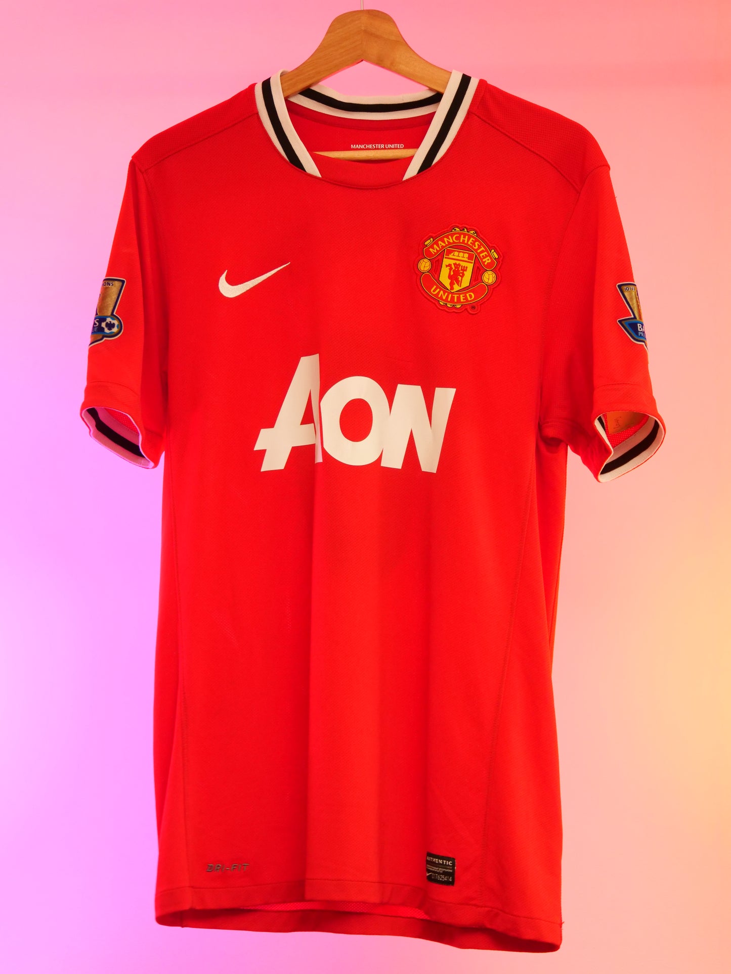 Manchester United 2011/2012 Home Shirt (#10 Rooney) (M)