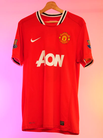 Manchester United 2011/2012 Home Shirt (#10 Rooney) (M)