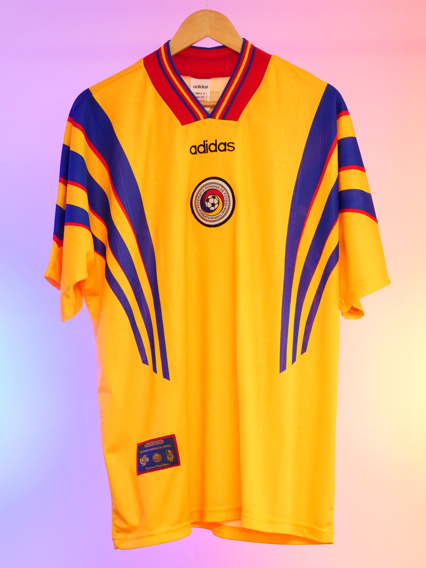 Romania 1996 Home Shirt (XL)