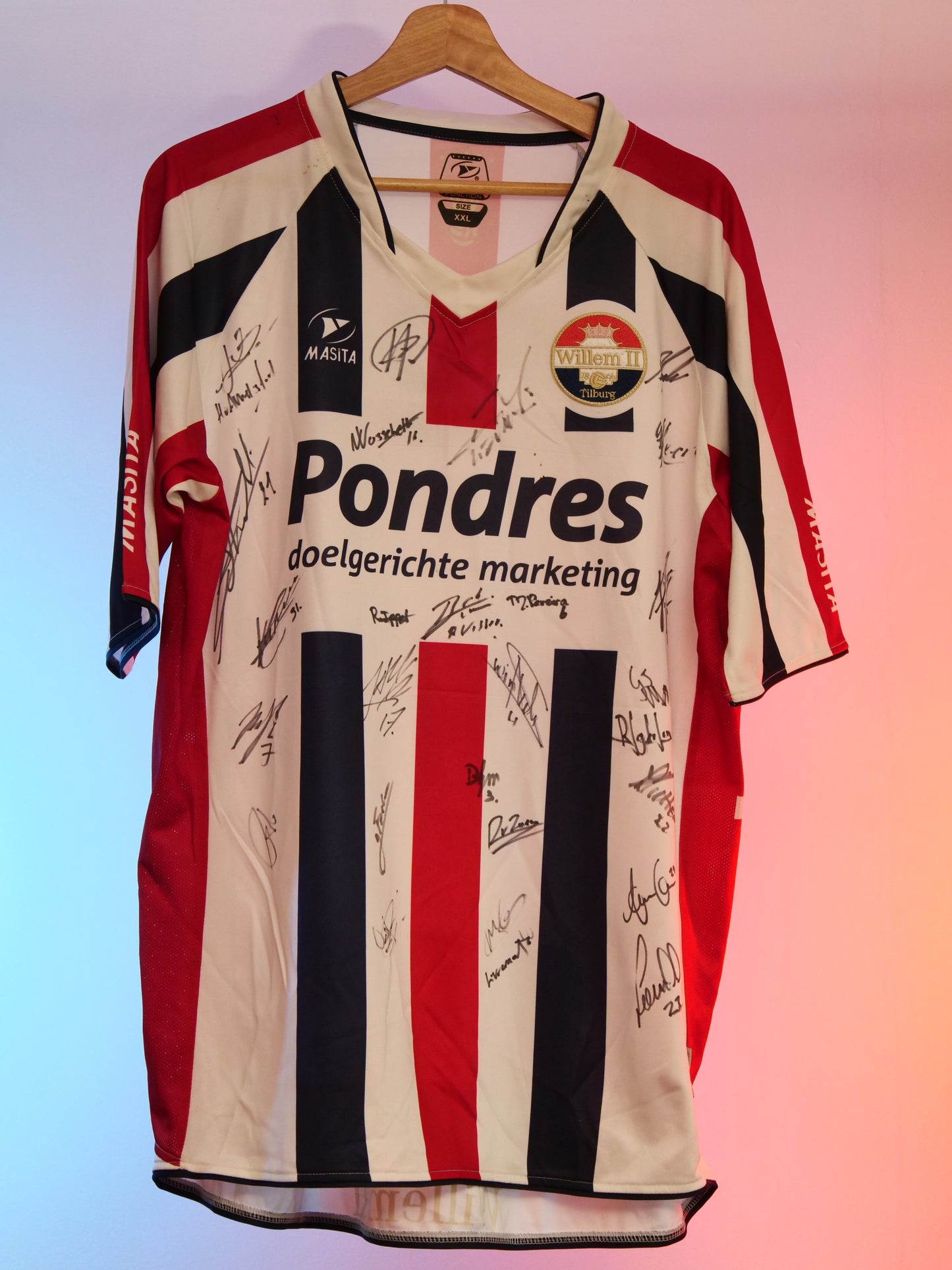 Willem 2 2010/2011 Home Shirt Signed By Squad