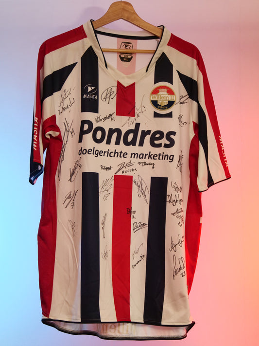 Willem 2 2010/2011 Home Shirt Signed By Squad