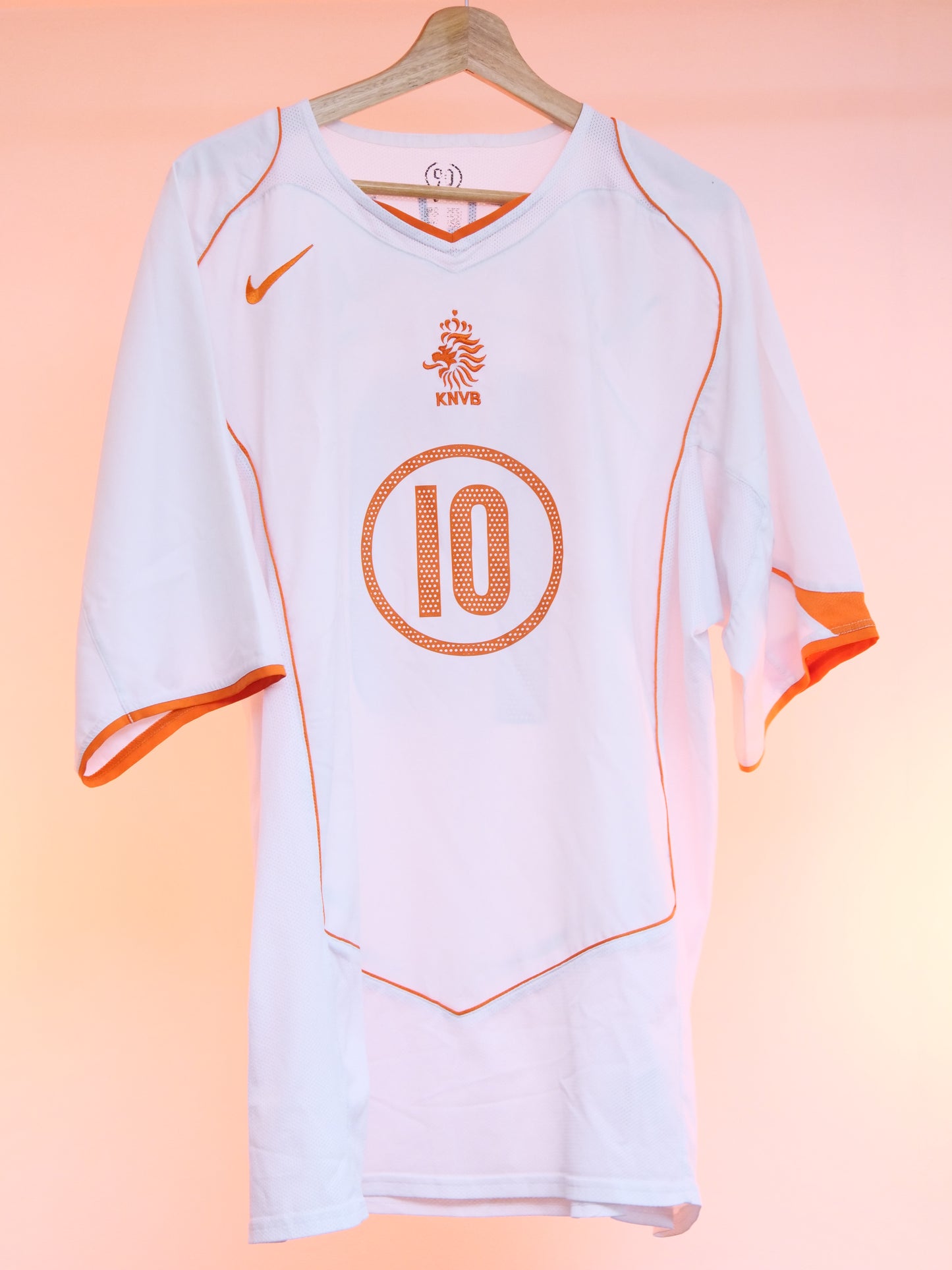 Netherlands 2004 Away Shirt (#10 Van Nistelrooy) (XXL)