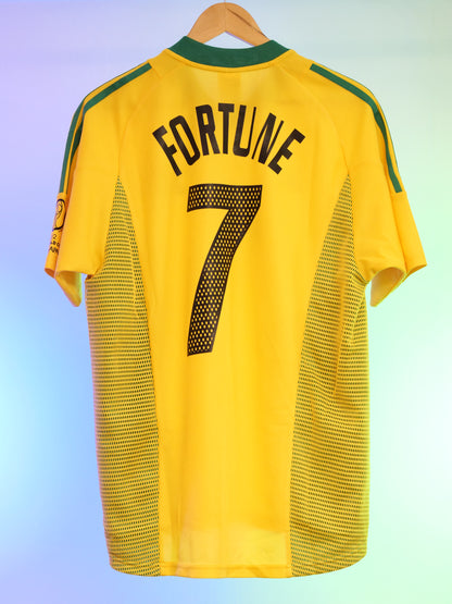 South Africa 2002 Home Shirt (#7 Fortune) (M)