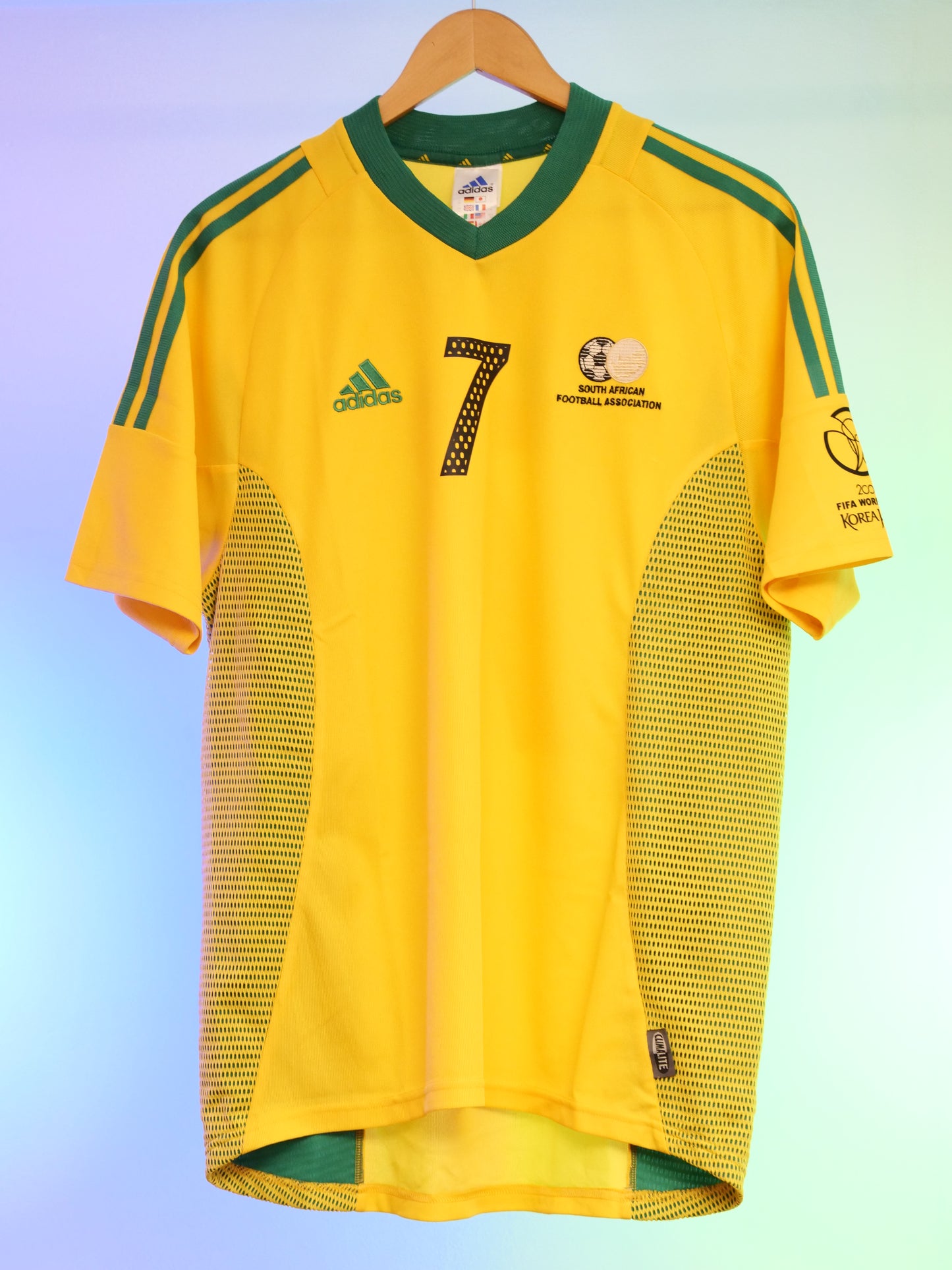 South Africa 2002 Home Shirt (#7 Fortune) (M)