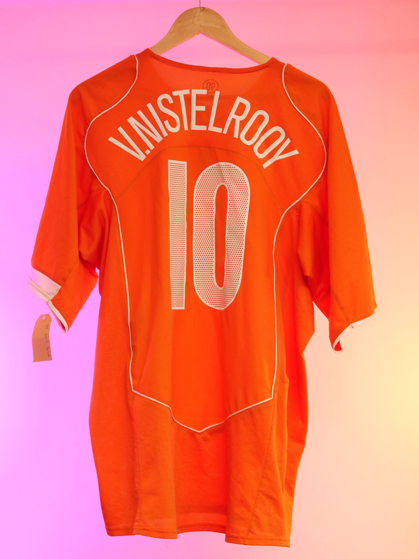 Netherlands 2004 Home Shirt (#10 Van Nistelrooy) (XXL)