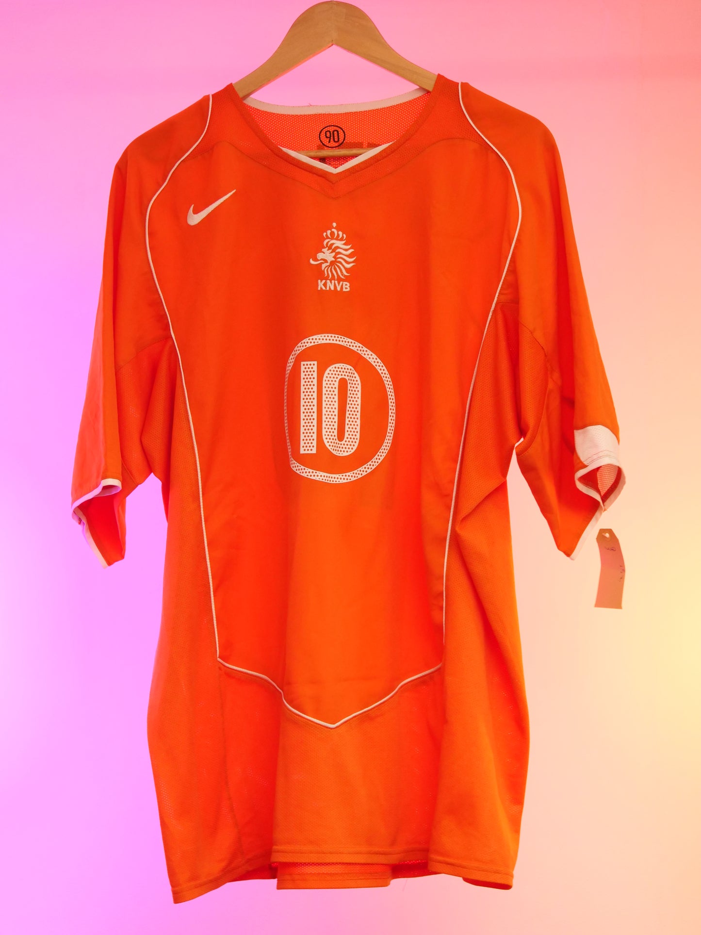 Netherlands 2004 Home Shirt (#10 Van Nistelrooy) (XXL)