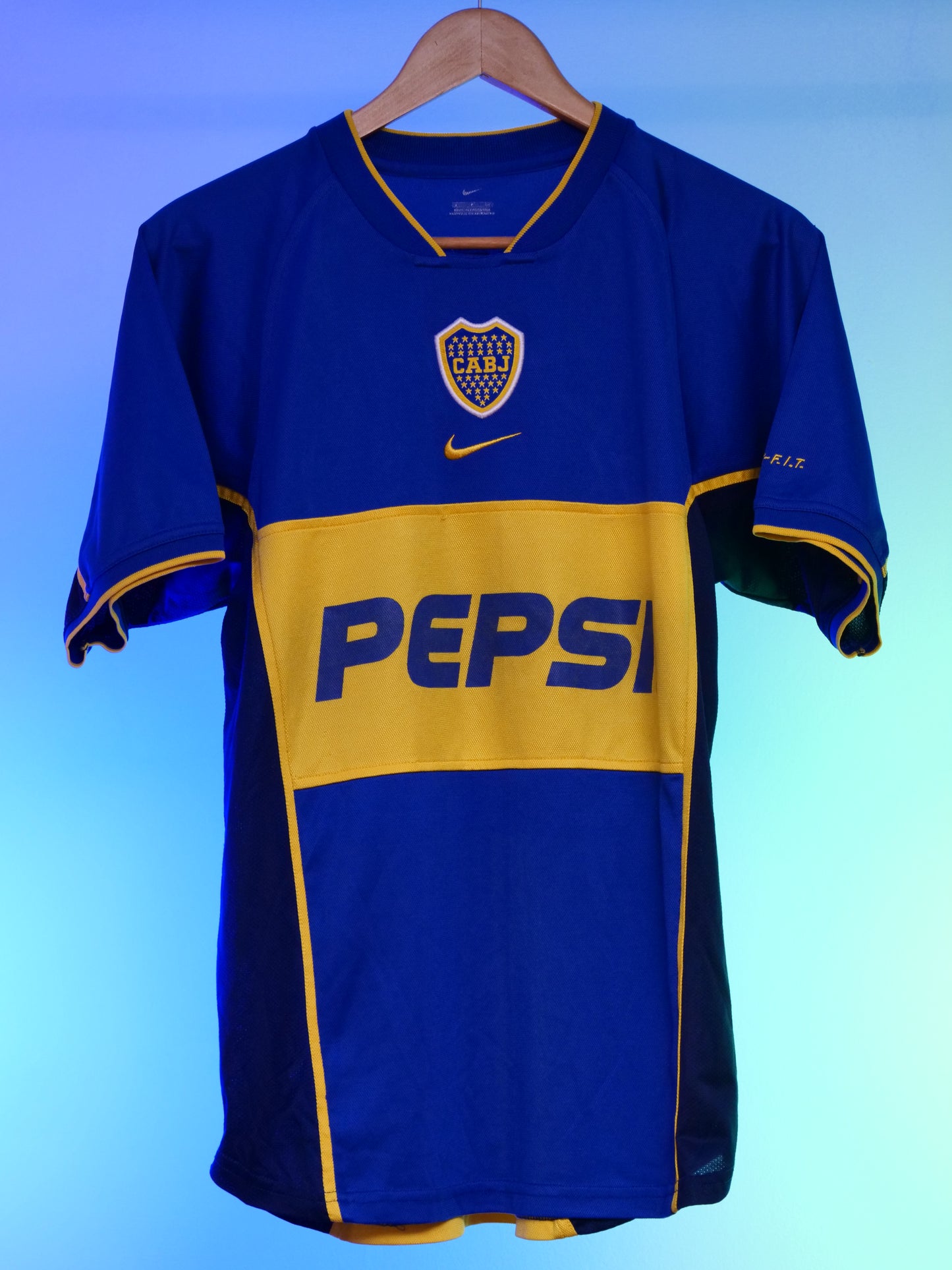 Boca Juniors 2002/2003 Home Shirt (S)