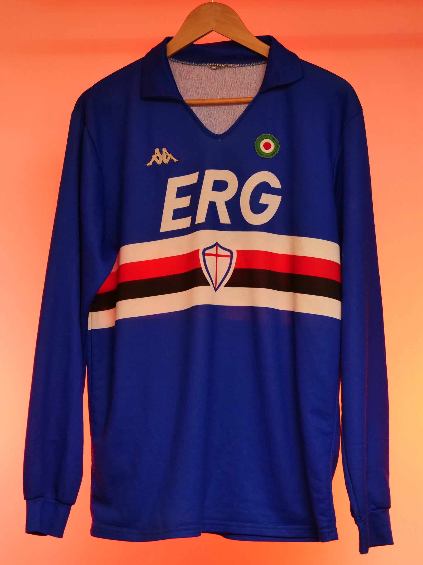 Sampdoria 1989/1990 Home Shirt Longsleeve (L)