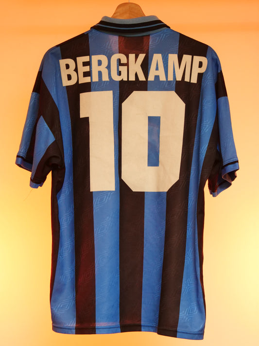 Inter Milan 1994/1995 Home Shirt (#10 Bergkamp) (L)