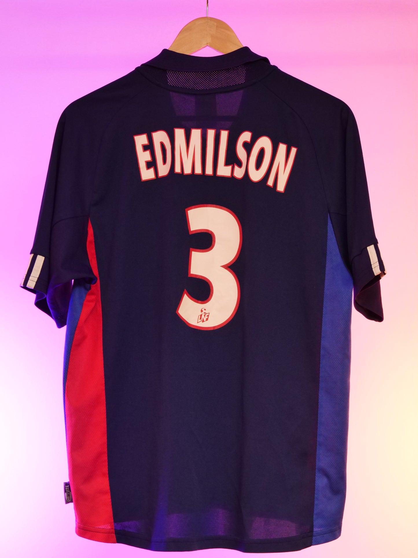 Lyon 2001/2002 Away Shirt (#3 Edmilson) (M)