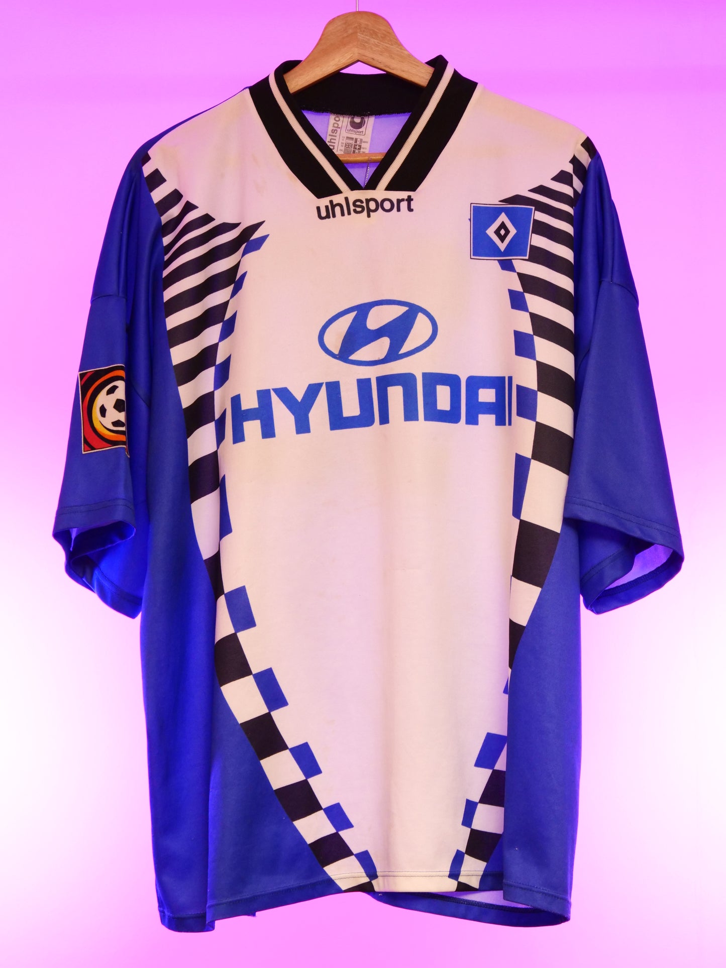 HSV 1996/1997 Away Shirt (XL) (Some Stains)