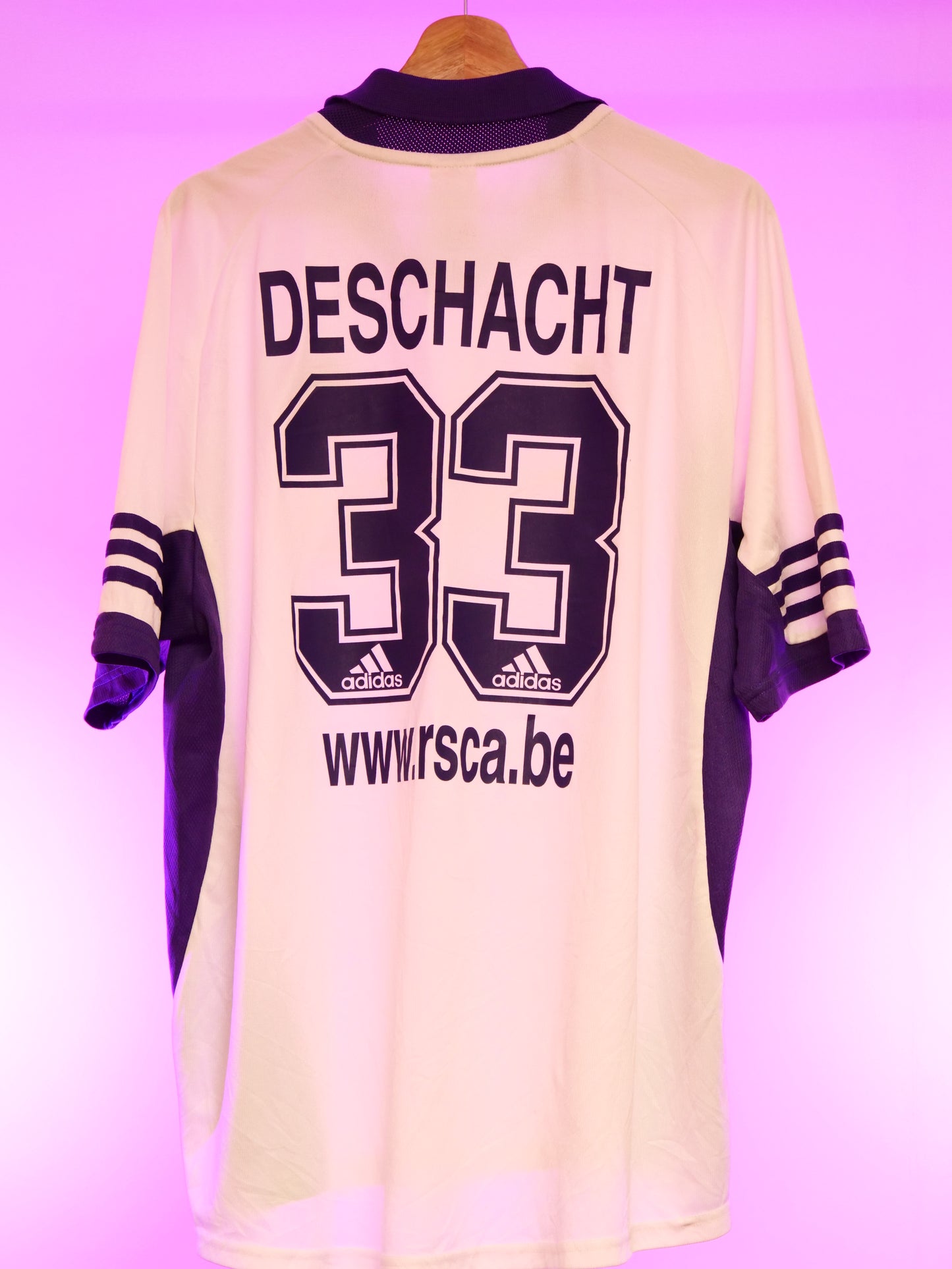 Anderlecht 2000/2001 Away Shirt (#33 Deschacht) (XL)