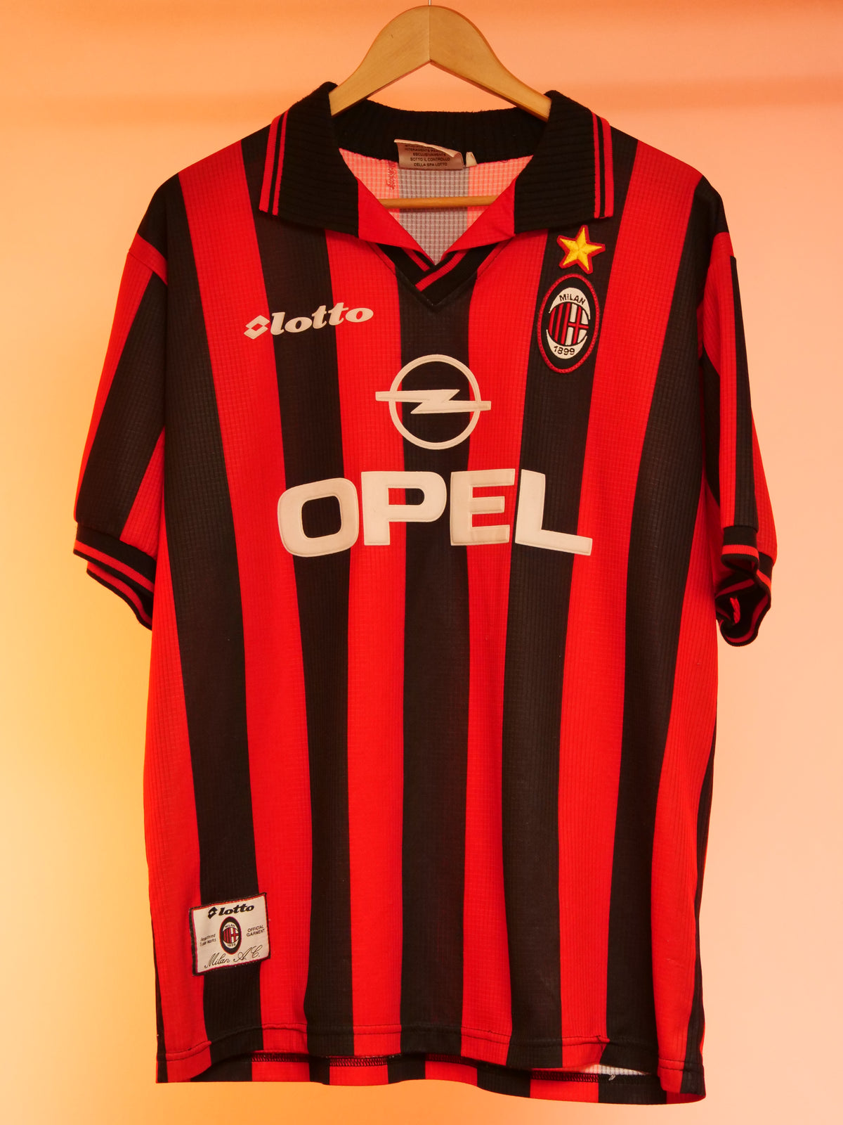 AC Milan 1997/1998 Home Shirt (XL)