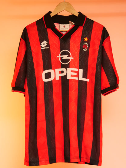AC Milan 1995/1996 Home Shirt (#3 Maldini) (L)