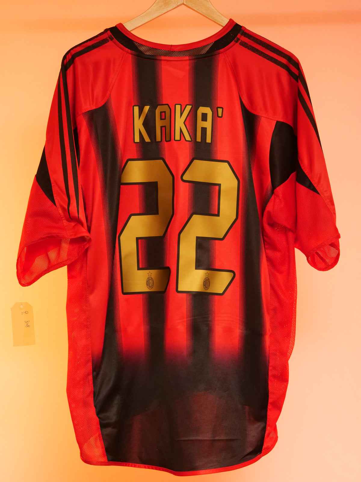 AC Milan 2004/2005 Home Shirt (#22 Kaka) (XL)