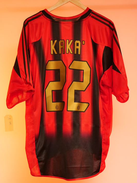 AC Milan 2004/2005 Home Shirt (#22 Kaka) (XL)