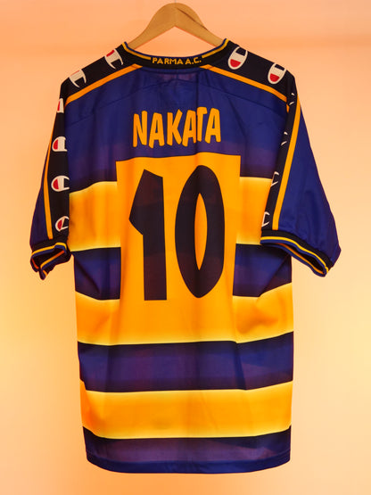Parma 2001/2002 Home Shirt (#10 Nakata) (L)