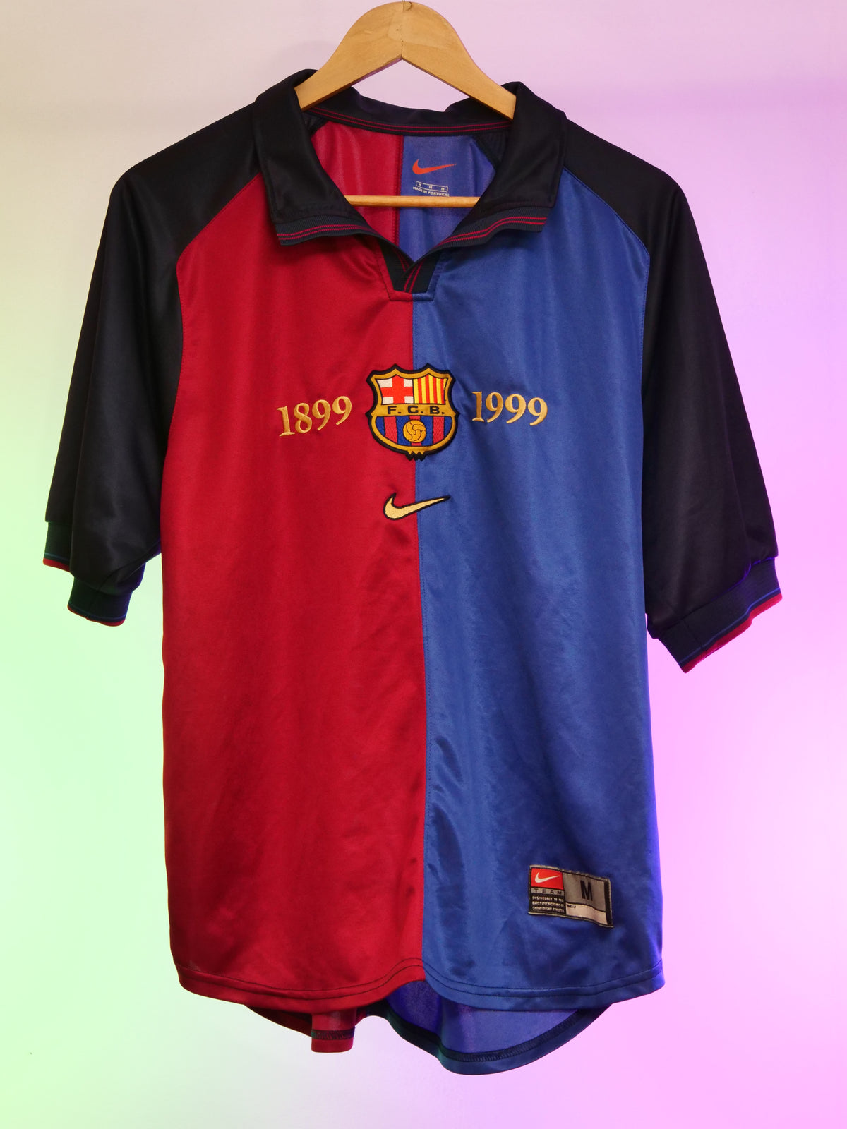 Barcelona 1998/1999 Home Shirt (M)