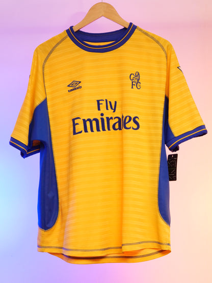 Chelsea 2001/2002 Away Shirt (#22 Gudjohnsen) (L)