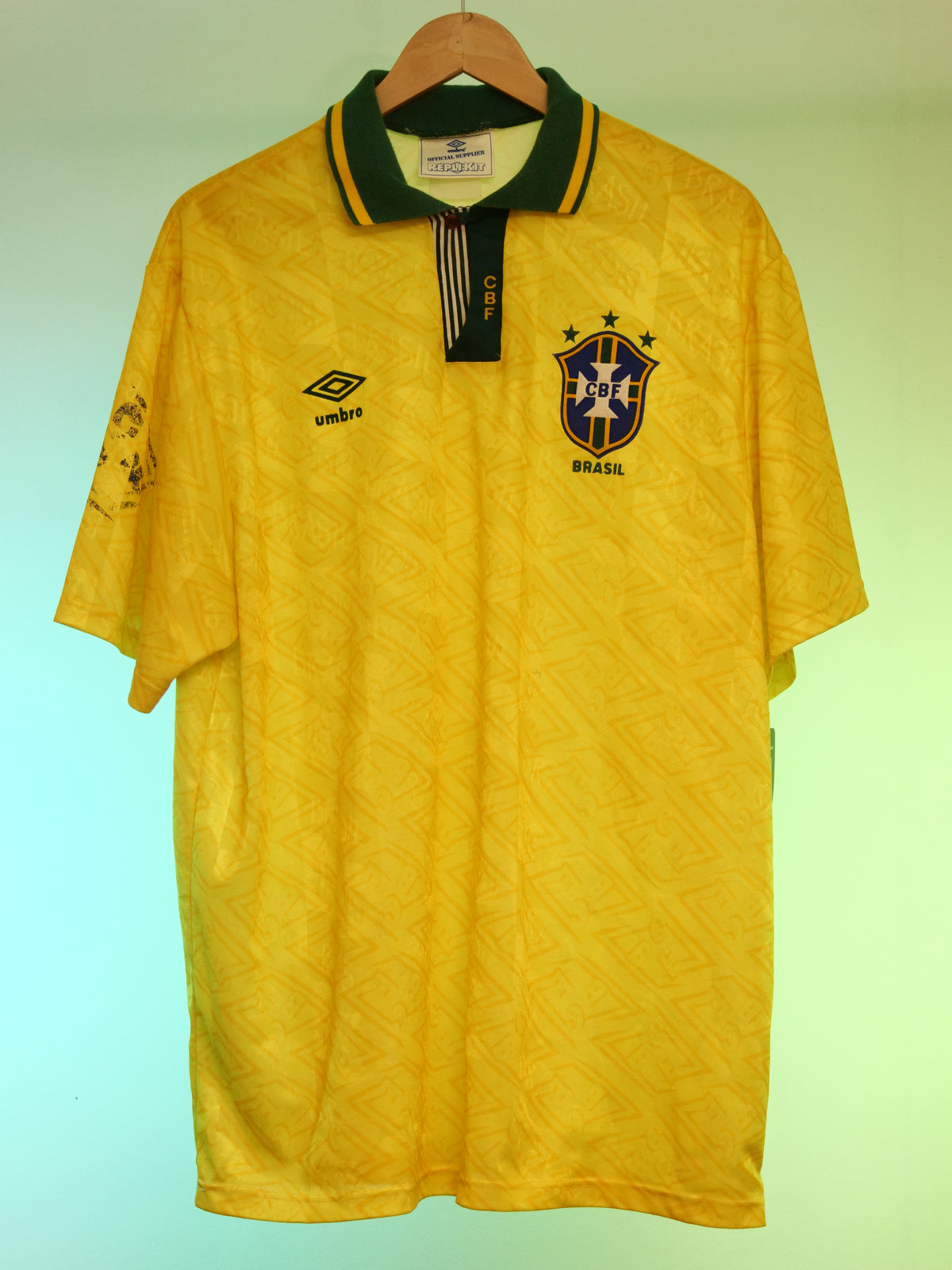 Brazil 1991/1993 Home Shirt (XL)