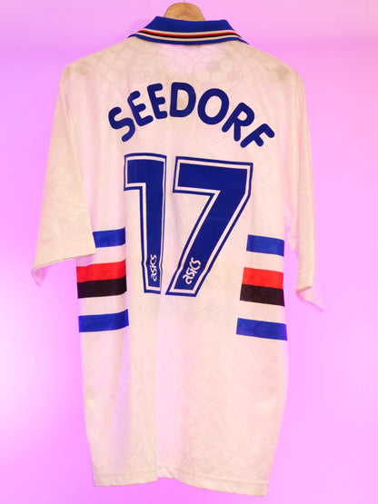 Sampdoria 1995/1996 Away Shirt (#17 Seedorf) (L)