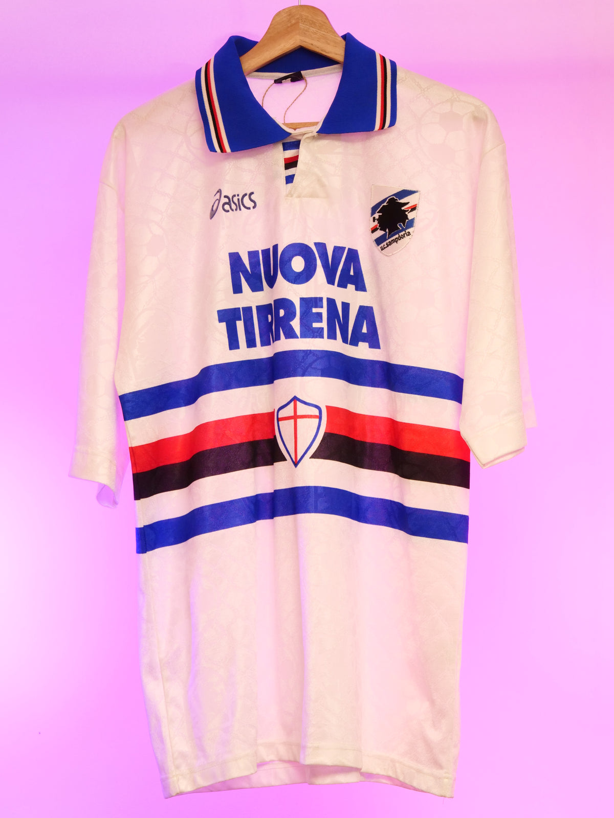 Sampdoria 1995/1996 Away Shirt (#17 Seedorf) (L)