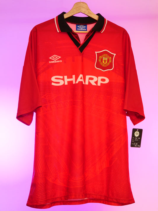 Manchester United 1995/1996 Home Shirt (XXL)