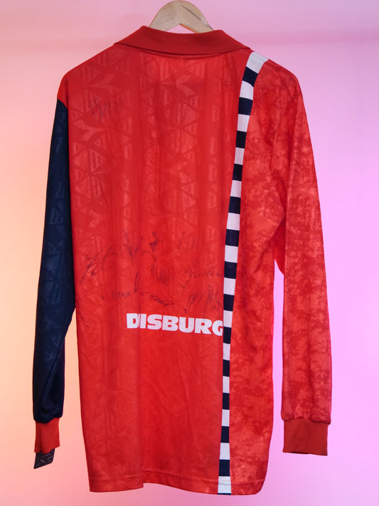 Duisburg 1993/1995 Home Shirt Signed (XL)